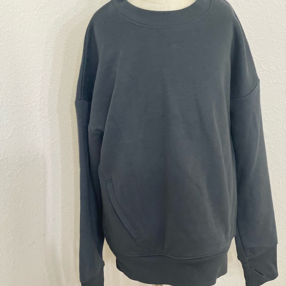 Art Class  Slate Blue Crewneck Fleece